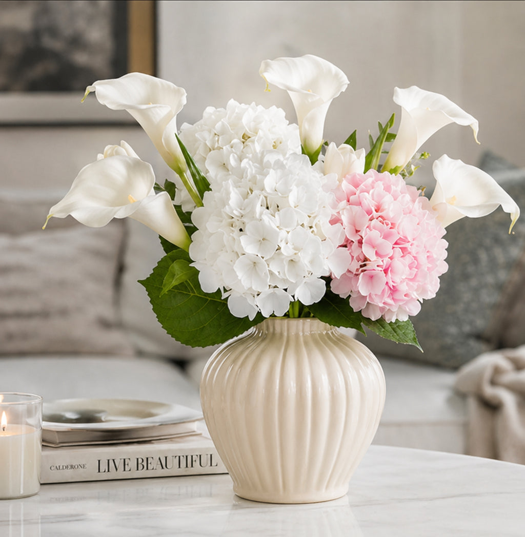 Afternoon Glow Faux Flowers