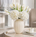 Pure White Promise Faux Flowers