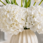 Pure White Promise Faux Flowers